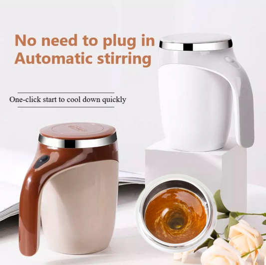 The Ultimate Hands-Free Self-Stirring Mug