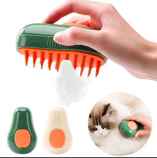 Steam Grooming Comb for Shedding Control and Coat Care