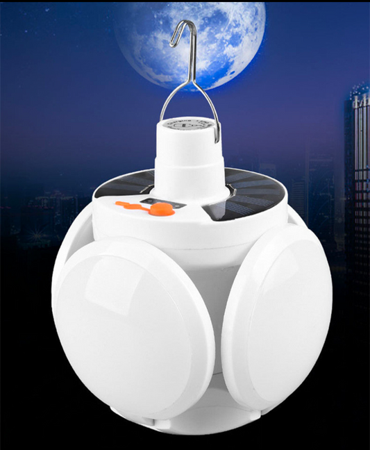Solar Football Light with 360-Degree Illumination and Multi-Mode Brightness