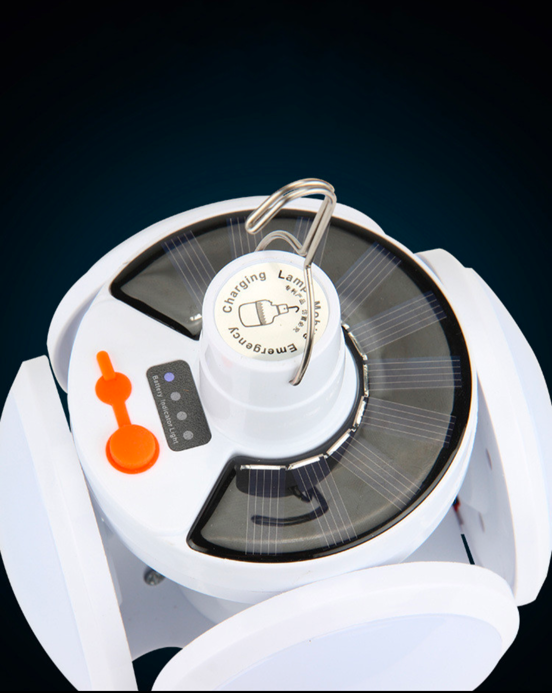 Solar Football Light with 360-Degree Illumination and Multi-Mode Brightness