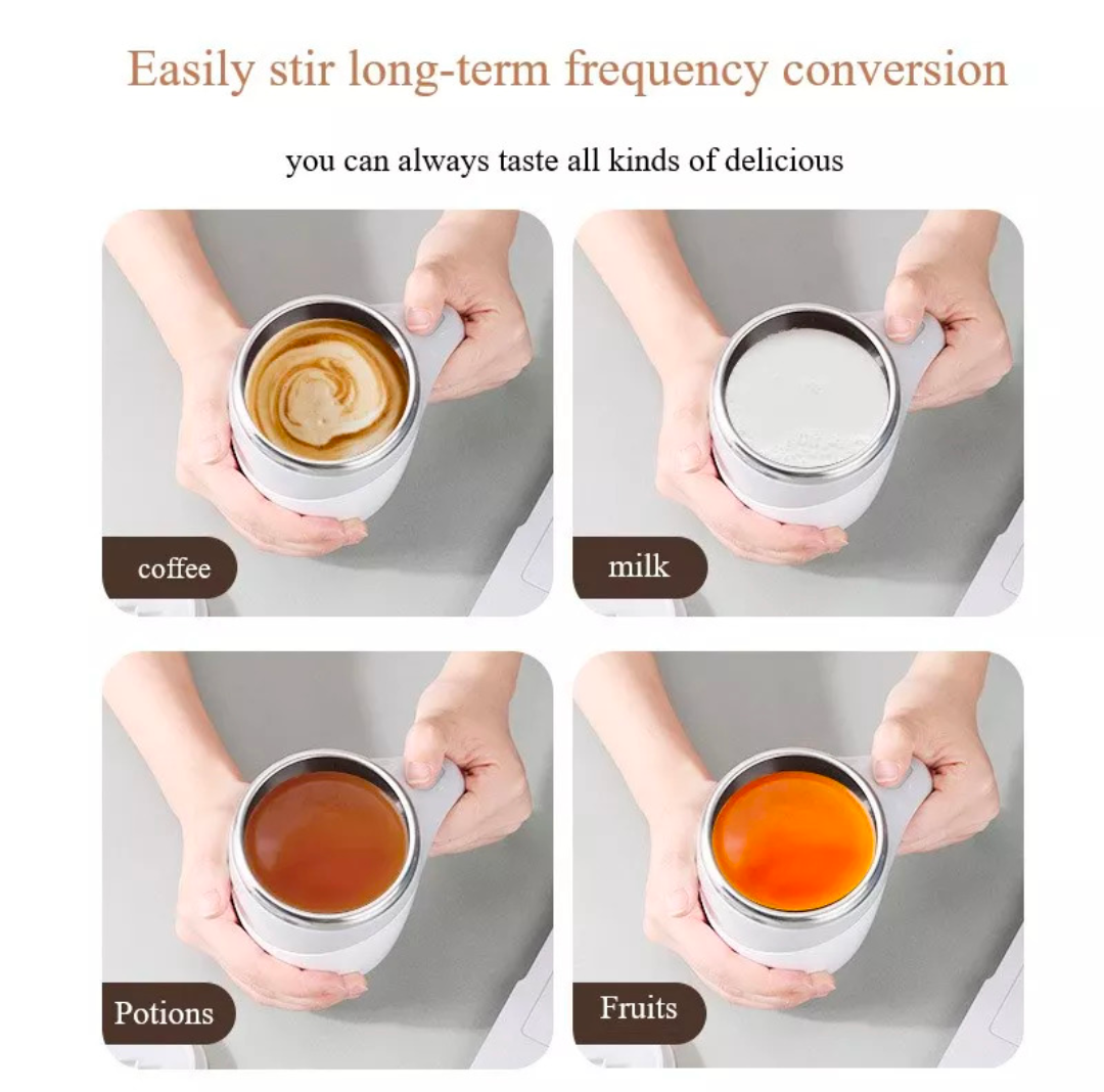 The Ultimate Hands-Free Self-Stirring Mug