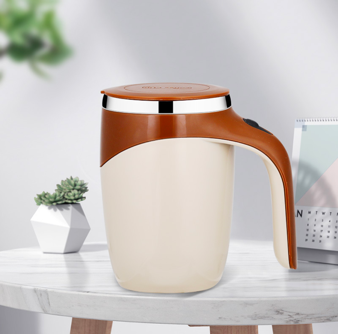 The Ultimate Hands-Free Self-Stirring Mug