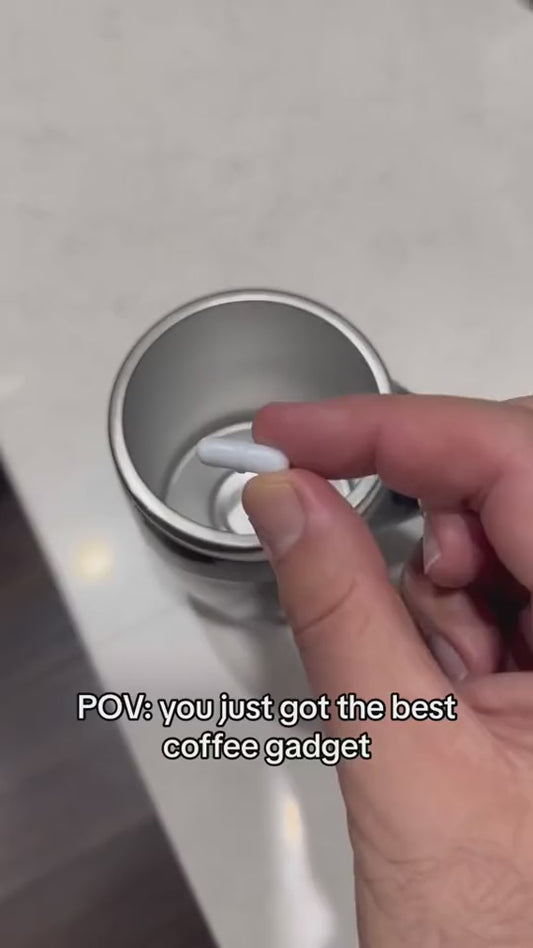 The Ultimate Hands-Free Self-Stirring Mug